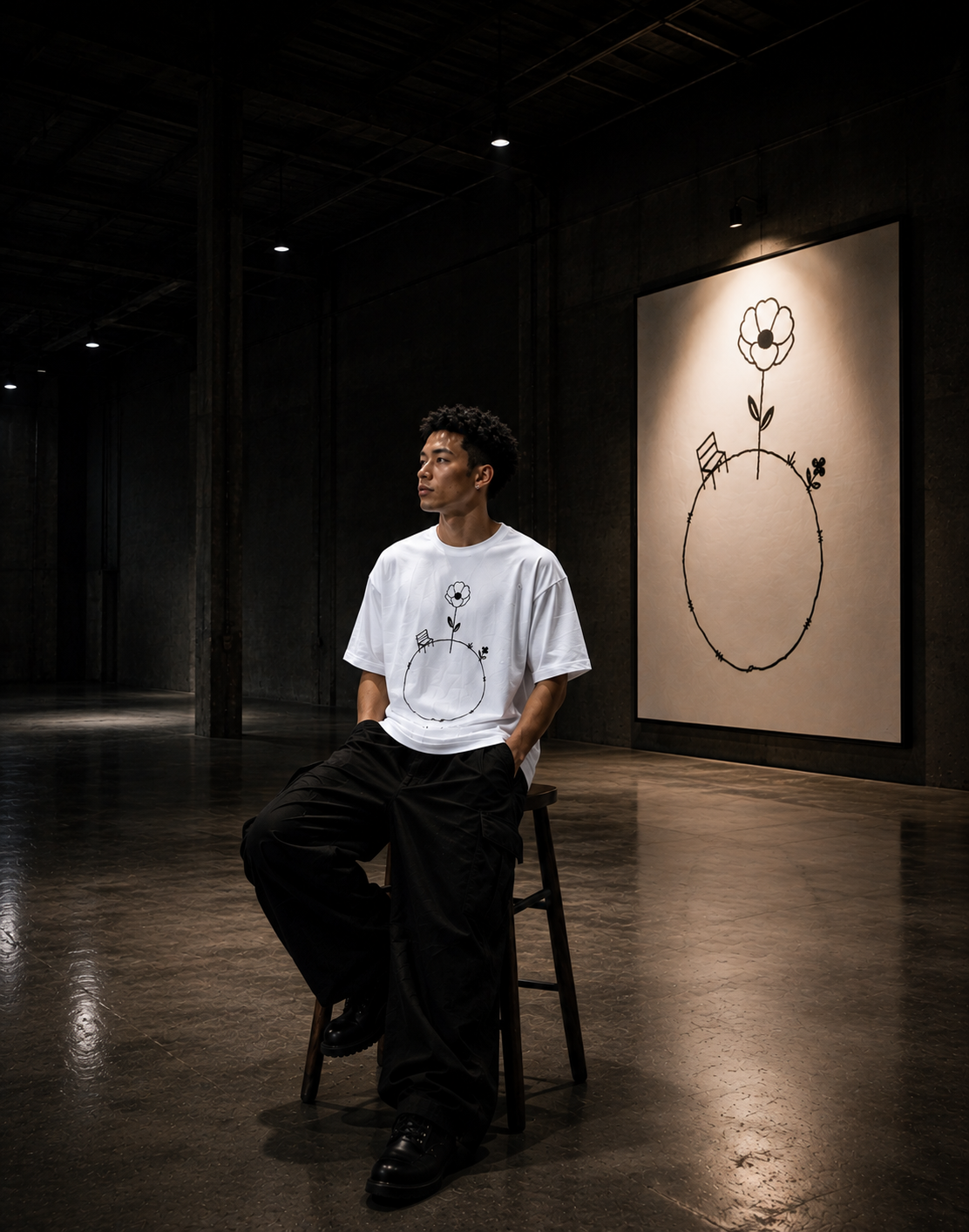 Gallery photograph featuring AR-007 — dimidium