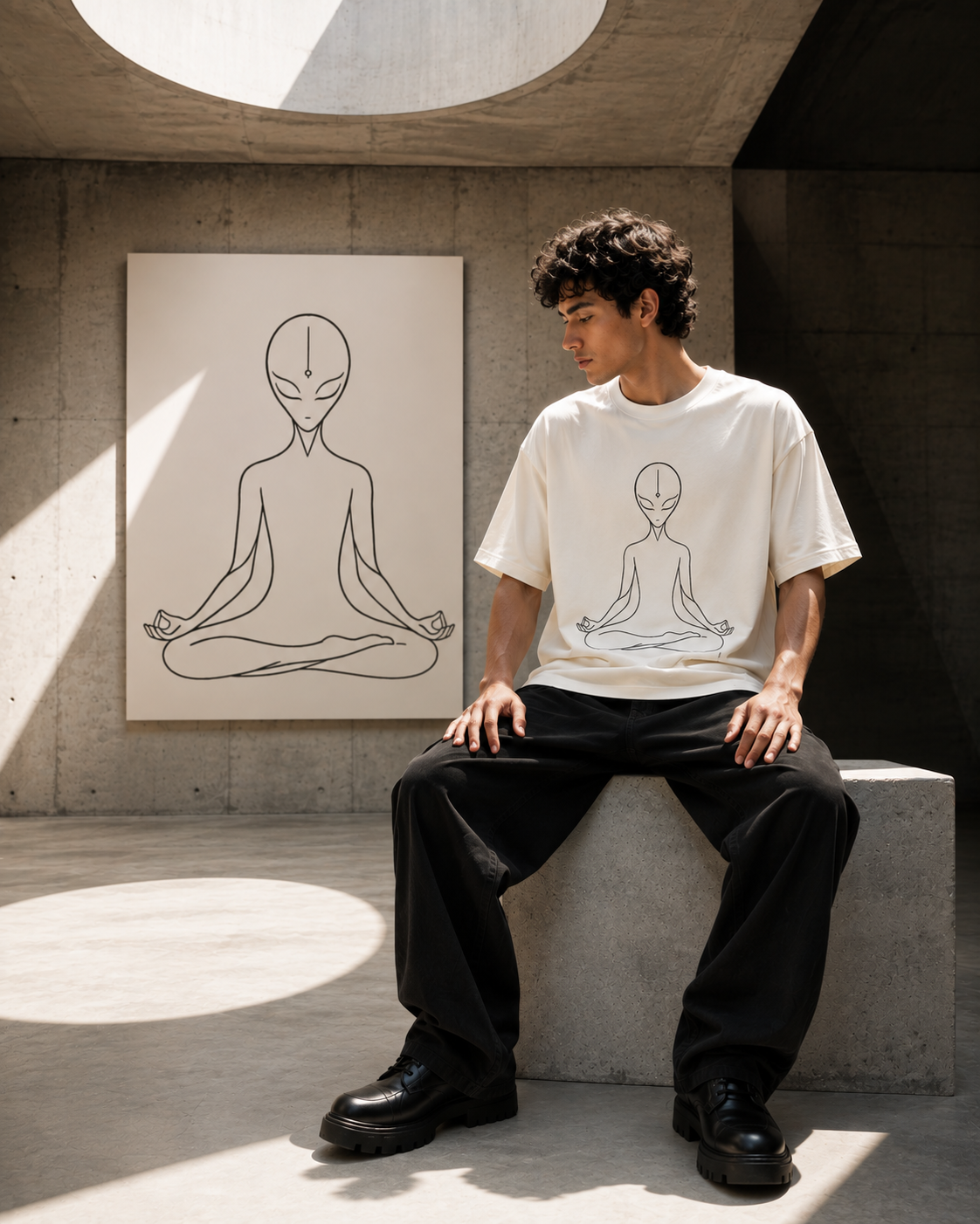 Gallery photograph featuring AR-001 — samadhi